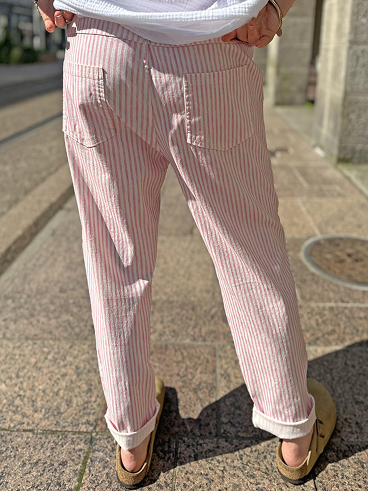 pantalon rayé